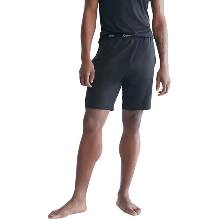 

Calvin Klein Мягкие Удобные Простые Прямые Повседневные Шорты Мужские шорты Черные NM2233-001 S