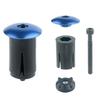 Bicycles Handlebar Cap End Plugs Aluminium Alloy Road Bike Grip Caps Cycling Handlebar Accessories Easy Installation