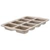 Non-Stick Mini Loaf Brownie Pans 8-Cavity Muffin Dessert Tray Carbon Steel Cake Mold  Kitchen Use