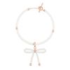 J.ESTINA Mariel Ribbon Pearl Bead Bracelet + Pendant Set (SET-J0-0909)
