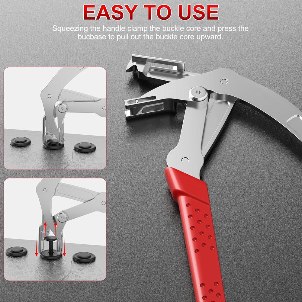 Car Clip Pliers Clip Removal Tool Spring-Loaded Lever for Auto Trim Fastener Removal Easily Remove Fasteners Clips and Rivets Thread Lock3