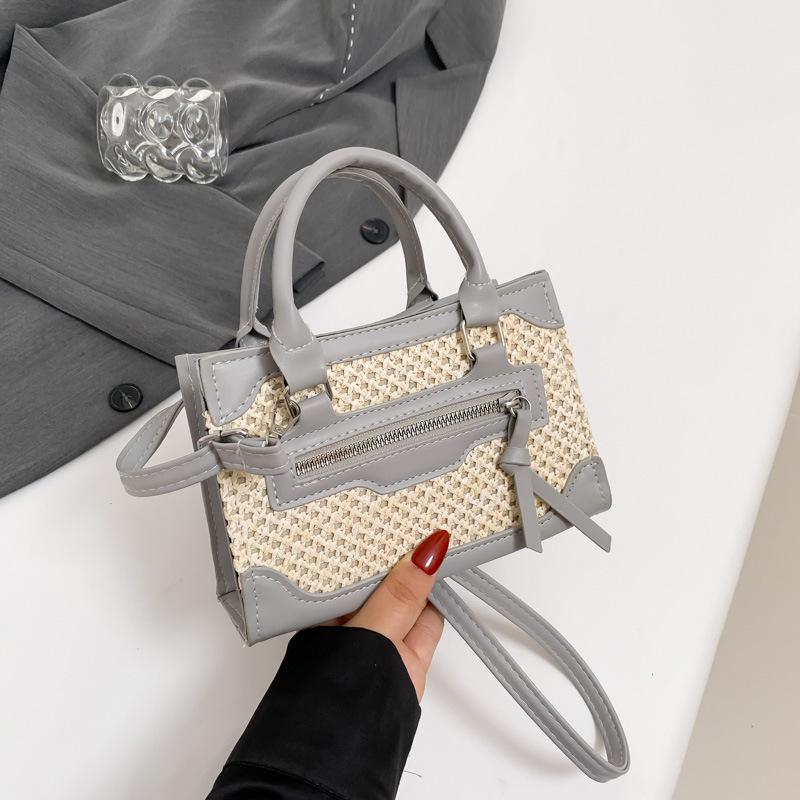 Handbag Bag Women's 2025 New Trendy Fashion Retro Small Square Bag Texture Niche Casual Ins Shoulder Messenger Bag