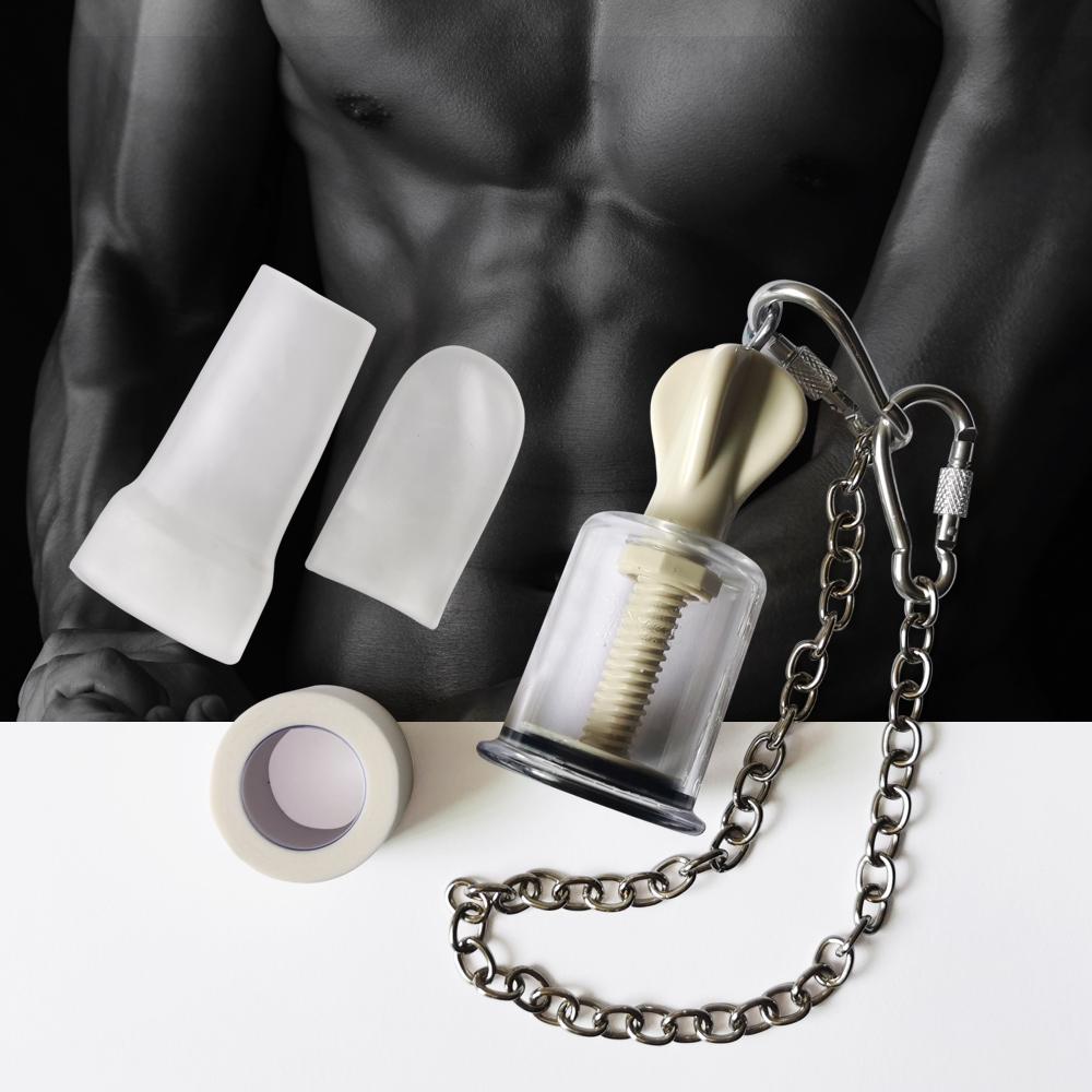 Male Enhancement Tension Penis Extender Enlarger Stretcher Practice Growth Edge Stretcher Penile Pump Belt Sex Toy