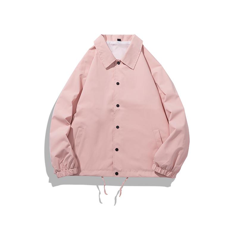 American Style Top Coach Jacket - Spring/Autumn Trendy Men's Lapel Casual Jacket