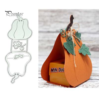 Pumpkin Box Metal Cutting Dies DIY Scrapbook Emboss Paper Cards Craft Stencil