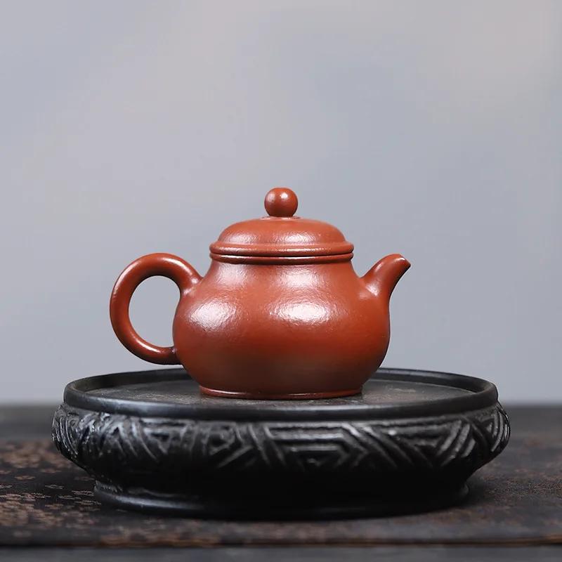 80ml Small Capacity Chinese Yixing Purple Clay Teapot Kettle Beauty Tea Infuser Famous Handmade Tea Pot Authentic Zisha Tea Set