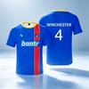 Summer New Ted Lasso AFC Richmond Football Jersey Sports Short Sleeved T-shirt Daily and Training Wear Y2K Family Kids Tees