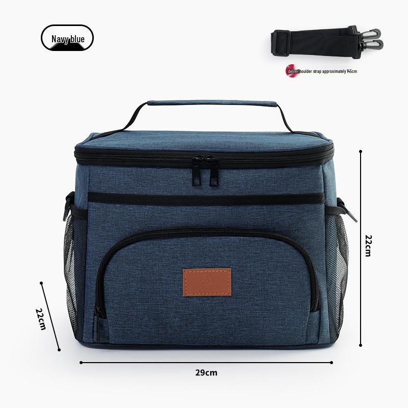 Crossbody Picknick-Tragetasche und Lunchtasche mit großem Fassungsvermögen, wasserdicht und isoliert
