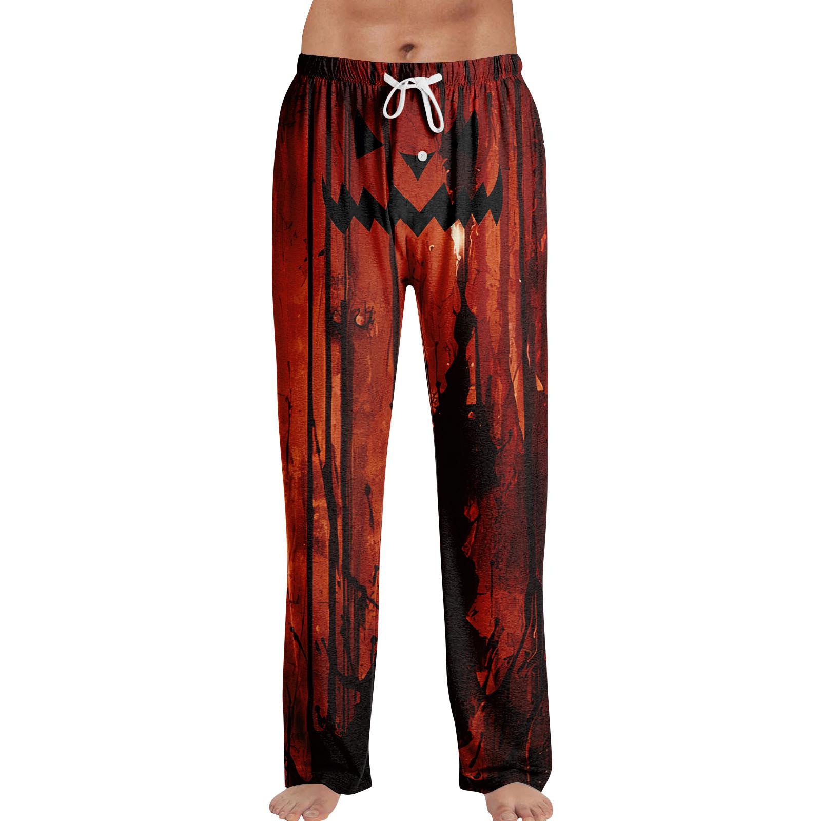 

Пижамные штаны в стиле аниме, повседневные брюки с эластичной резинкой на талии, удобные прямые свободные брюки для йоги XXL винный