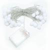 LED Flashing Fairy String Lights - Battery Operated Round Ball Christmas Decoration 
