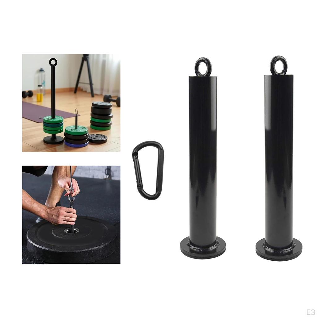 Gewichtsplatten-Ladebolzen für Krafttraining Vielseitiges Heim-Fitnessgerät mit Schnalle