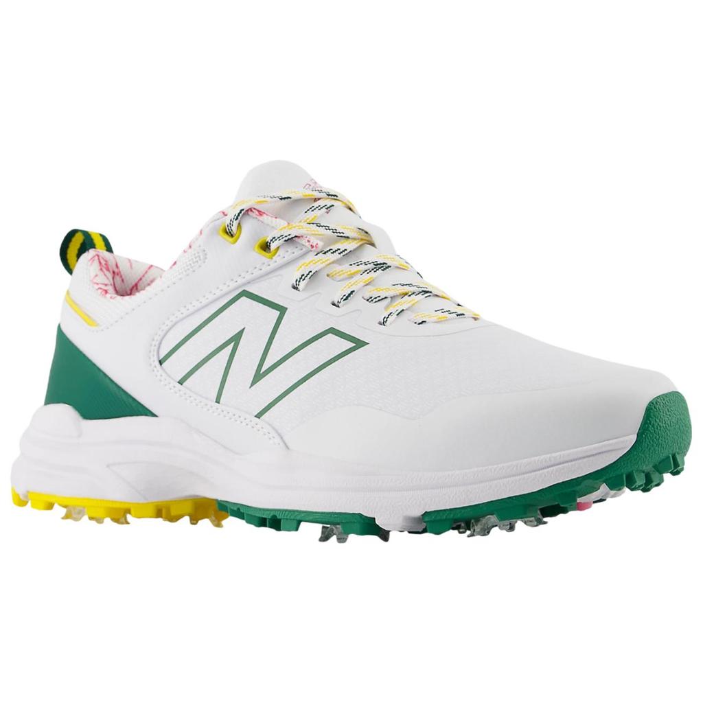 New Balance Brighton V2 Fashionable Comfortable Low Top Golf Shoes Unisex Sneakers White Green MG202WG