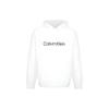 Calvin Klein Minimalist Logo Print Hoodie Men Tops Bright-White 40HM231-YAA