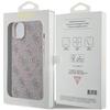Guess Guhmp15Mg4Gfrp Iphone 15 Plus / 14 Plus 6.7 Różowy/Pink Hardcase 4G Collection Leather Metal Logo Magsafe