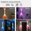LED Motion Sensor Night Light Cabinet Decorative Light Rechargeable Cabinet Light for Kitchen Wardrobe