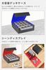 HG CHASING TRIBE Deck Case, PU Leather Trading Card Case, Holds 3200 Cards, Large Capacity, Sleeve Compatible (Black, Red, 4 Columns/3200 Cards)