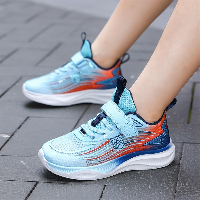 Children's sports shoes new middle-aged and older girls summer light running shoes physical education class mesh boys 2025 thin