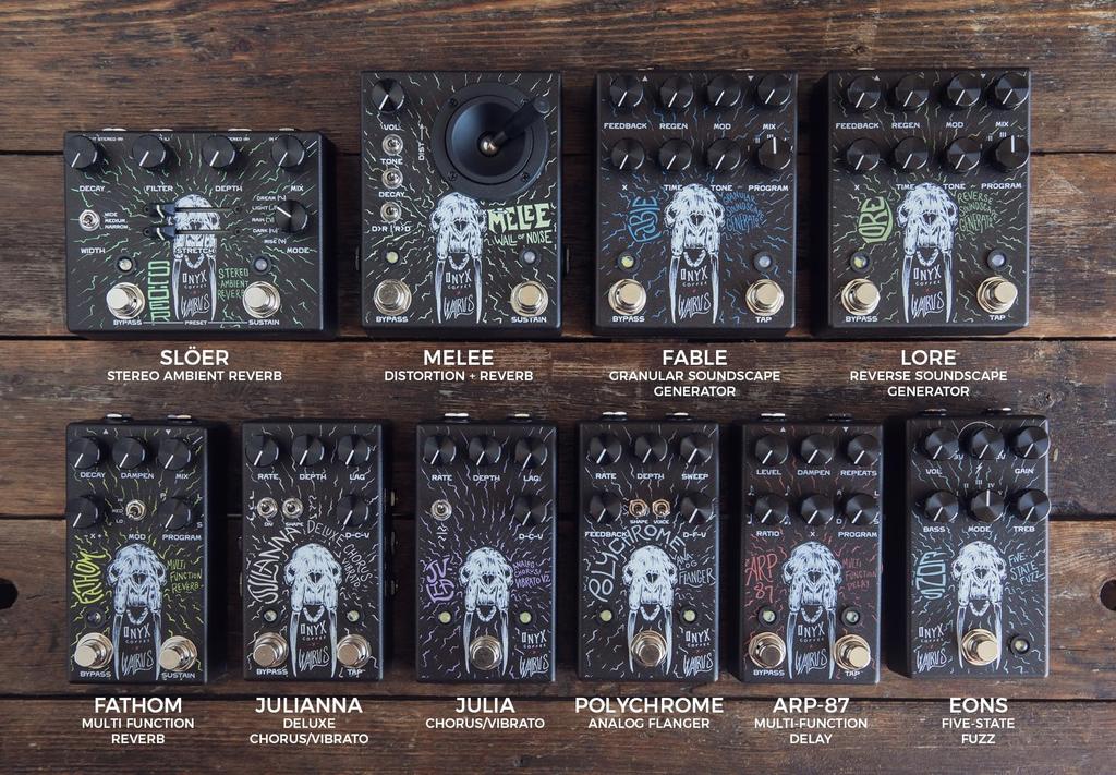 WALRUS AUDIO FATHOM REVERB Black Friday 2023Limited Onyx Edition WAL-FATH/ONY