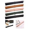PU Leather Drumstick Bag Premium Waterproof, Lightweight Professional Organizing Pouch Drum Accessories Drumstick Storage Bag