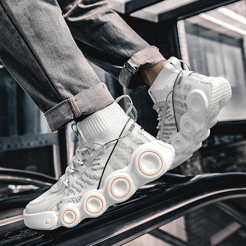 

Мужская обувь Кроссовки Мужские теннисные туфли Роскошные мужские повседневные кроссовки для бега Дышащие модные мокасины Кроссовки для бега для мужчин размер 39-45 39