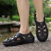 Fashion Men's Wide Toe Shoes New Outdoor Casual Sports Sandals Comfortable and Lightweight Beach Shoes Hollow Garden Shoes Cave Shoes