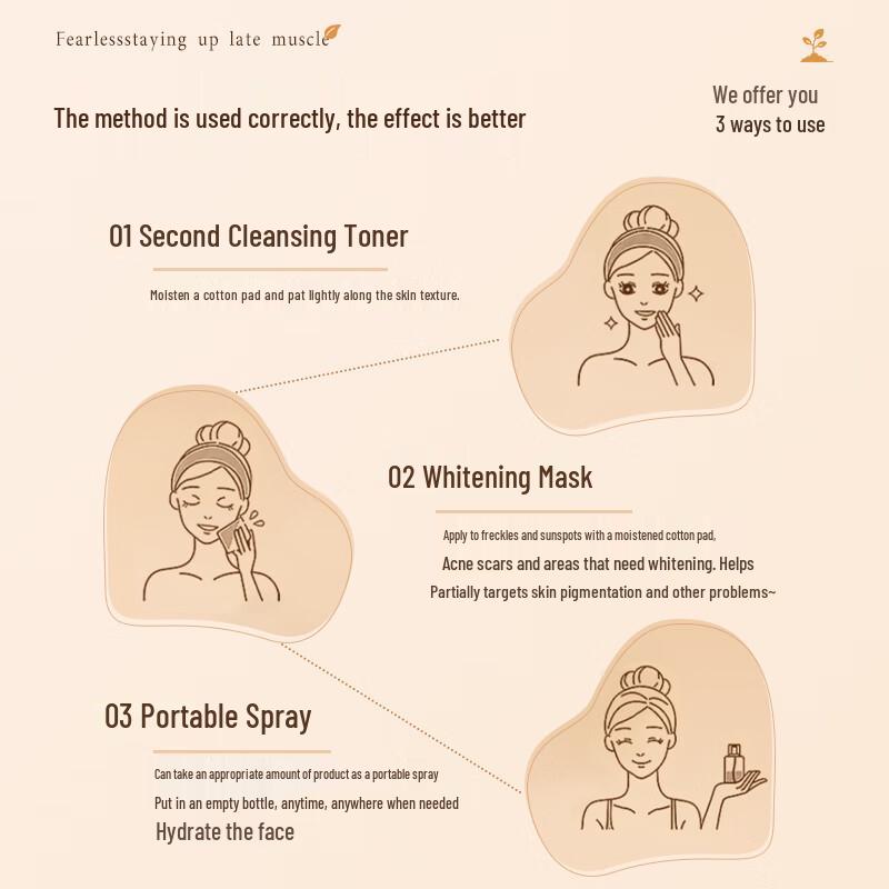 MICAOJI Targeted Skincare Toners and Sets