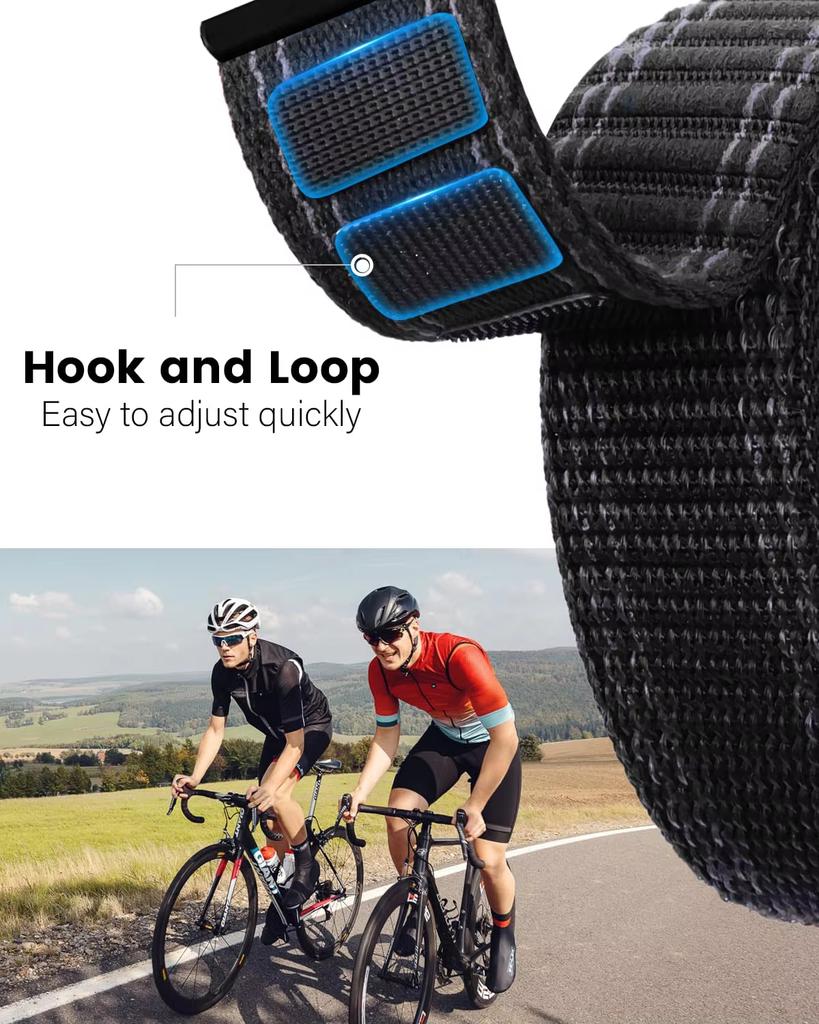 Band For Samsung Galaxy Watch Ultra Strap 47mm Accessories Sport Elastic Nylon Loop Bracelet Correa Galaxy Watch Ultra 2025 47mm