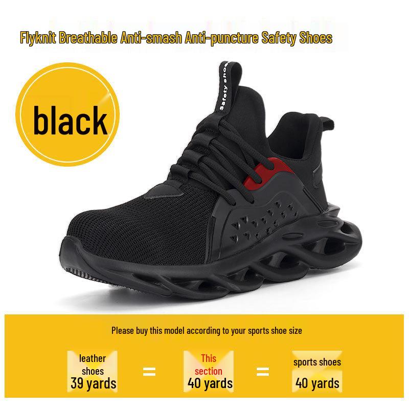 

EVA Waterproof Steel Toe Work Shoes - Non-slip, Anti-smash, Puncture-resistant, Breathable, Comfortable, Safety Footwear