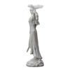 High Quality Resin Statues Morrigan The Celtic Goddess Of Battle With Crow & Sword Bronze Finish Statue For Home Decoration