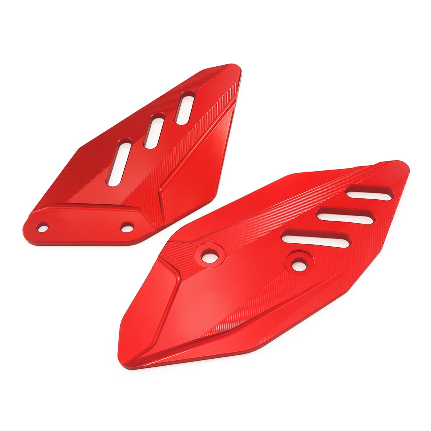 Lavitin Мотоцикл Алюминиевая Подножка Крыло Подножка Подножка Защита Пятки Чехол Защитник Комплект