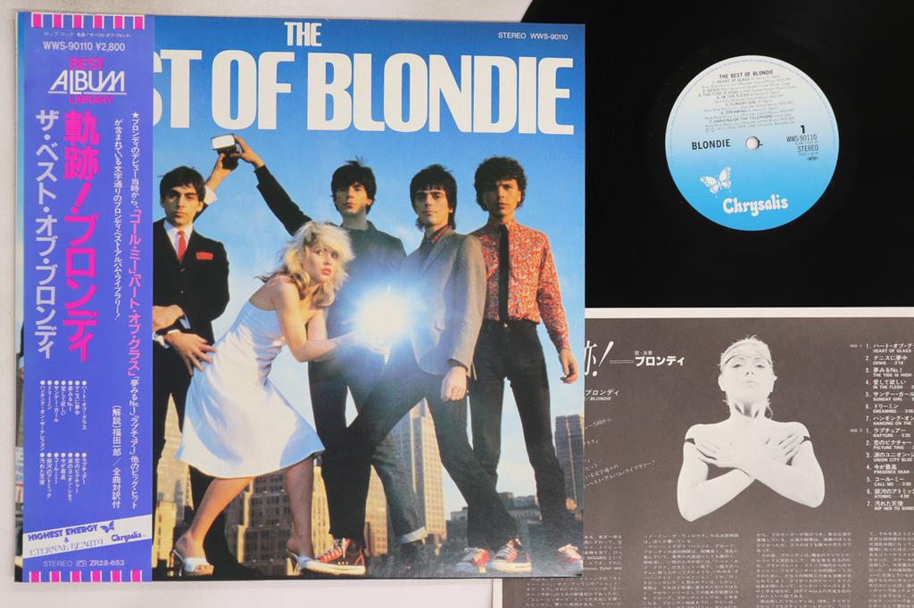 LP Record BLONDIE - Best Of Blondie WWS90110 CHRYSALIS 1981 Japan Obi Rock Used