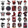 10 30 50Pcs Punk Horror Gothic Skull Witch Stickers Vintage Decals Laptop Motorcycle Skateboard Phone Cool Waterproof Sticker