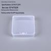 Rectangular Transparent PP Plastic Storage Box for Stationery, Cards, Hardware, Jewelry, and Fishing Gear