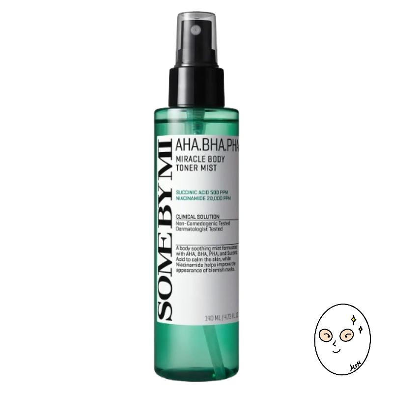 SOME BY MI AHA BHA PHA Miracle Body Toner Mist 140ml