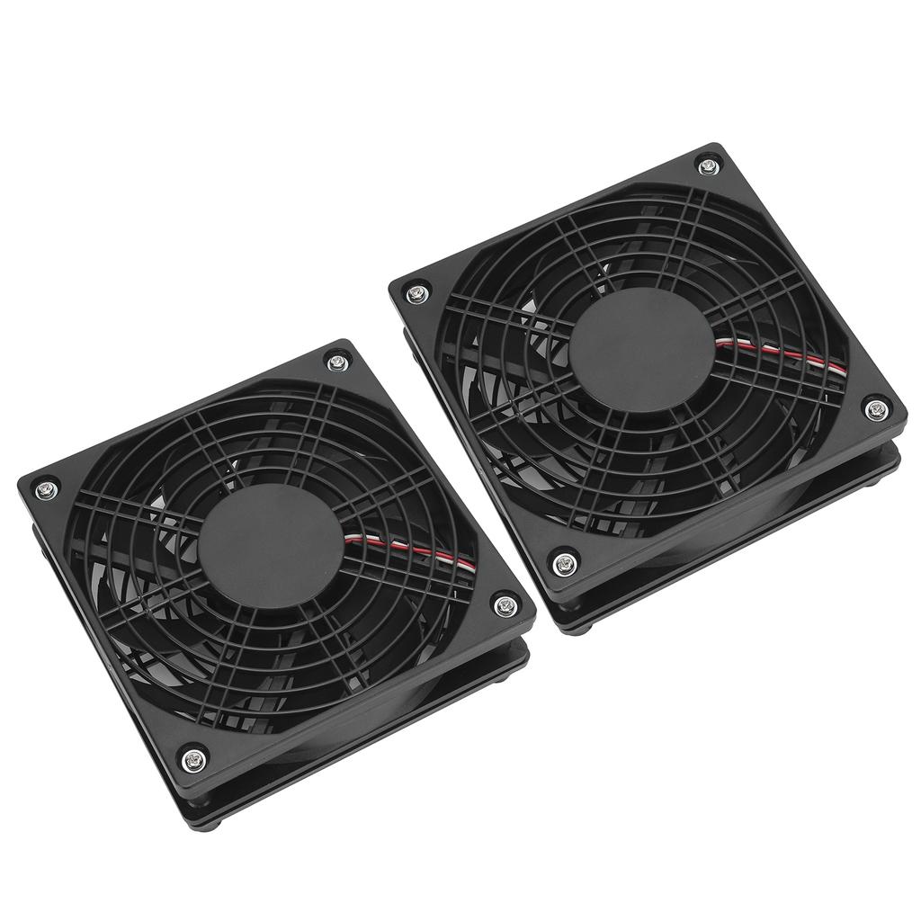 2 Peças Ventoinha para Gabinete de Computador Ultra Silenciosa Ventoinha de Resfriamento Silenciosa 5V USB Ventoinha Cooler para PC Ventoinhas de Gabinete
