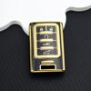 Car Key Case Cover For Cadillac Cts Ats 28T Ctsv Xts Dts Sls Srx Escalade Chevrolet C7 Corvette Tpu Anti-Scratch Bag Key Chain