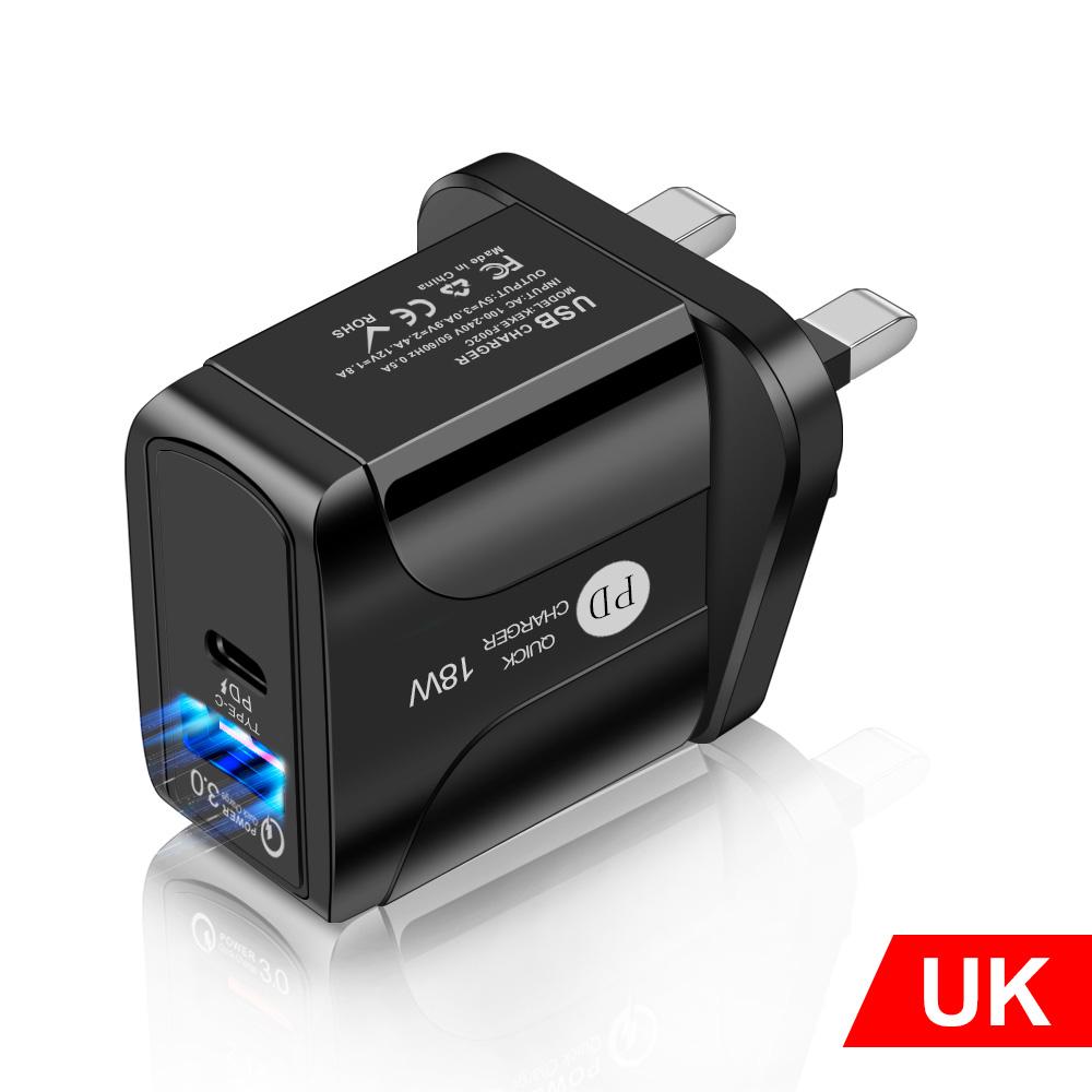 18W USB And TypeC Phone Charger