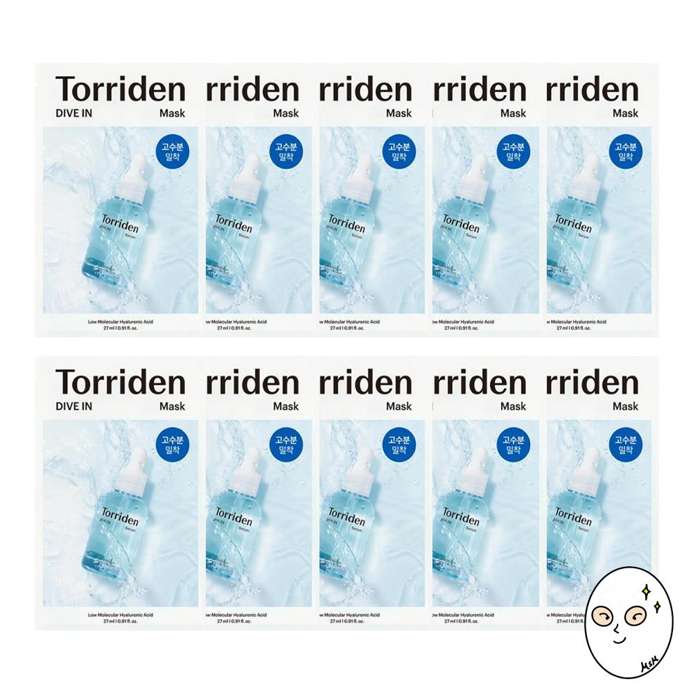 

TORRIDEN Sheet Mask – 27ml (Option 3) Hyaluronic 10PCS