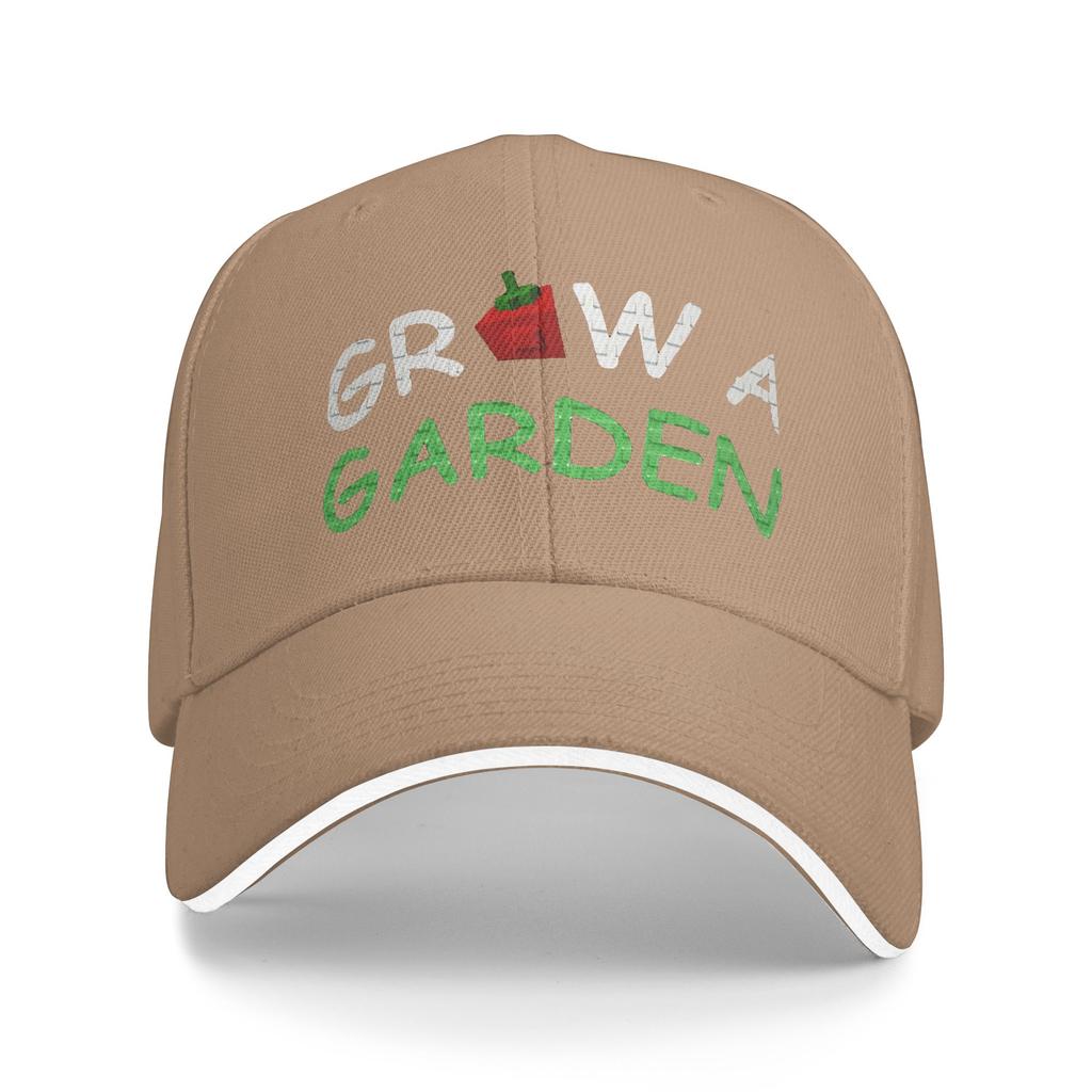 Men Women Grow A Garden Hats Trendy Baseball Cap  Sun Hat Travel Headewear Adjustable