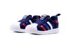adidas Originals Superstar 360 I Comfortable Abrasion Resistant Low Top Skateboard Shoes Blue Infant And Toddler BA8043