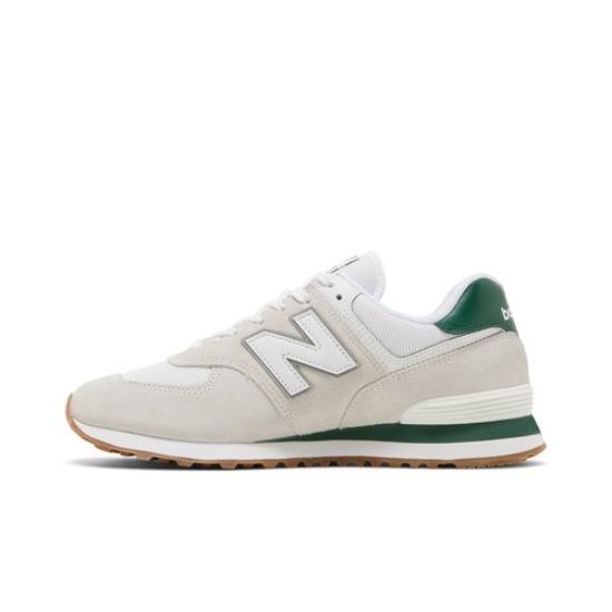 New Balance 574 White Green Gum ML574TD2