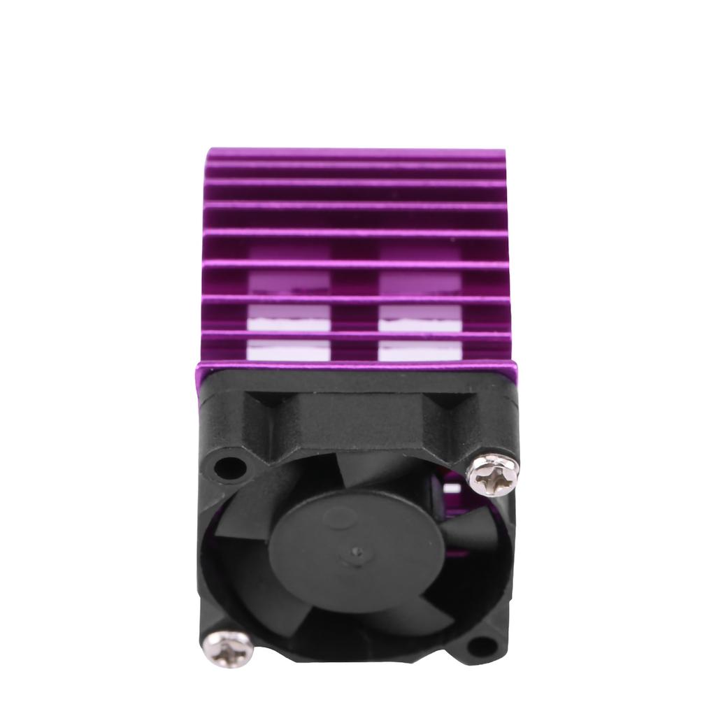 Model Accessory Heat Sink With Cooling Fan for 1 10 Scale Electric RC Car 540   550 Motor