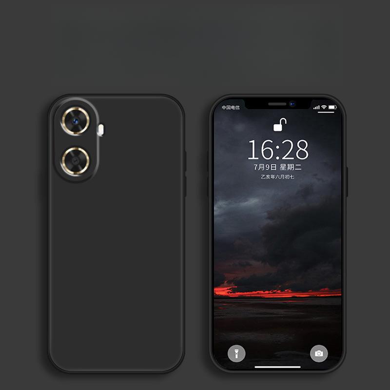 Applicable To Vivoiqooneo7pro Mobile Phone Case Protection Case Liquid Soft Silicone Full-cover Anti-fall Case for Men and Women