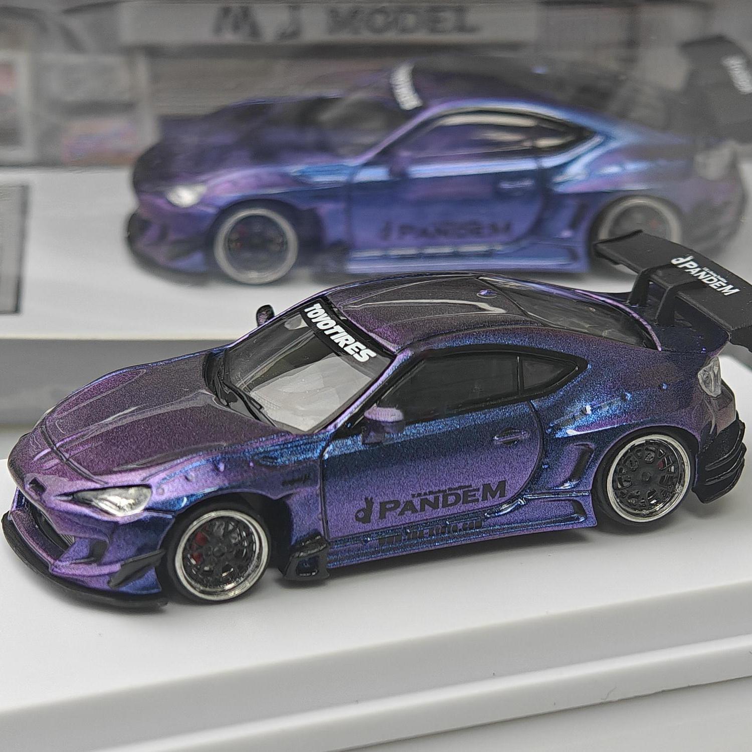 Mj 1:64 Gt86 V3 Pandem Legierung Auto Diecasts & Spielzeugfahrzeuge Automodell Miniatur Maßstabsmodell Auto Für Kinder
