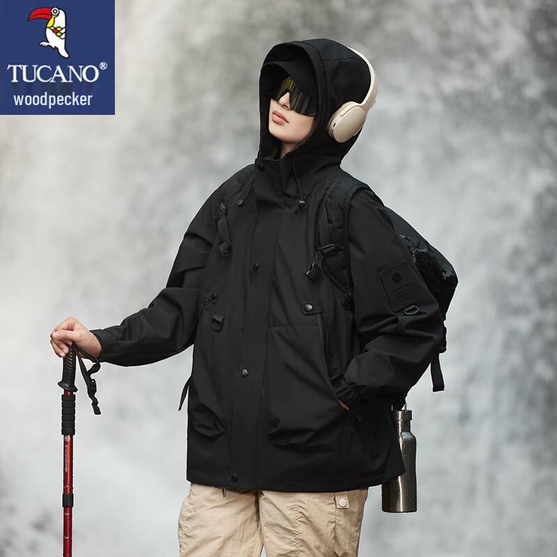 TUCANO Women's Outdoor Windproof Hooded Jacket