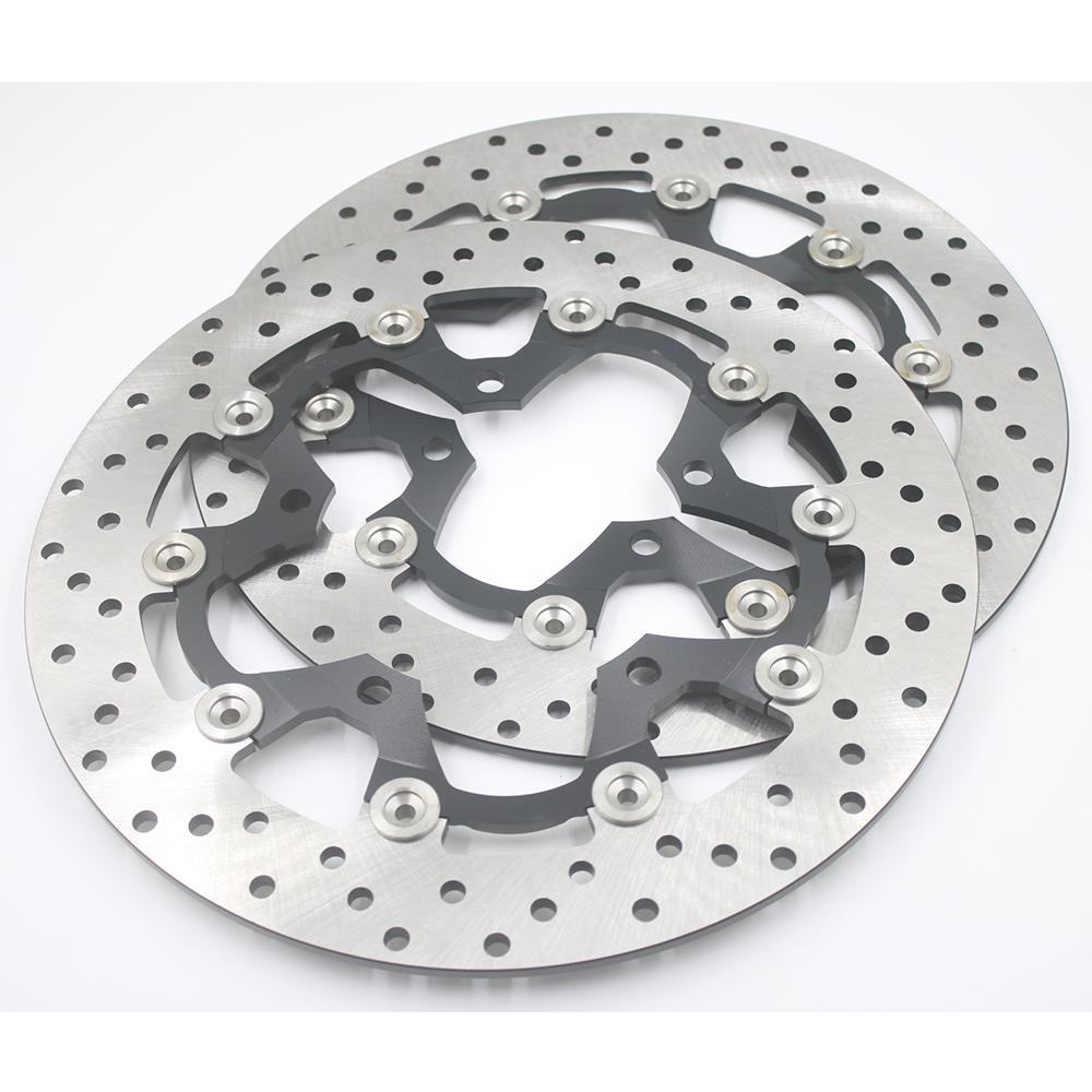 310mm Front Brake Disc Rotors for GSX-R 1300 GSX-R1300 Hayabusa B-KING1300 GSR600 GSR750 GSF650 GSX1250 GSX650F V-Strom1000 1050 чёрный