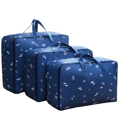 3 Teile/satz Große Kapazität Oxford Lagerung Tasche für Quilt Tuch Reise Gepäck Container