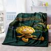 Biene Maja Personalized Name Blanket Gift Customizable Blanket Soft Warm Cozy Throw For Office Nap Seaside Office Chair Four Seasons Universal