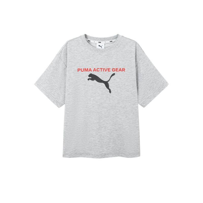 PUMA Kids T Shirts V Neck Thin 353226117209-00502 110
