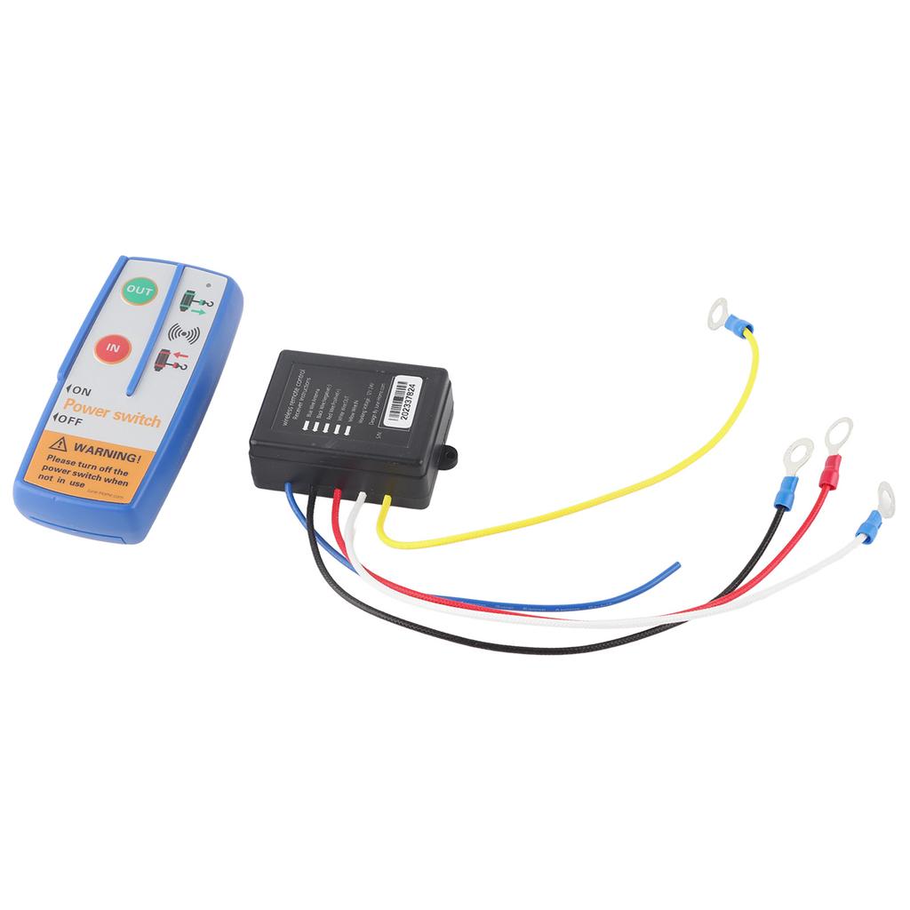 12V Electric Winch Wireless Remote Control System Transmitter Receiver Kit for Truck ATV SUV